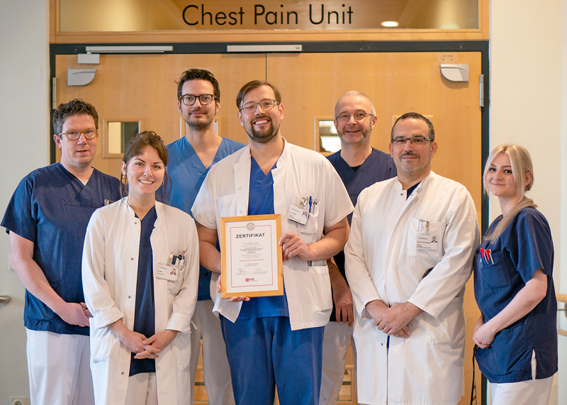 KWM Juliusspital als Chest Pain Unit zertifiziert
